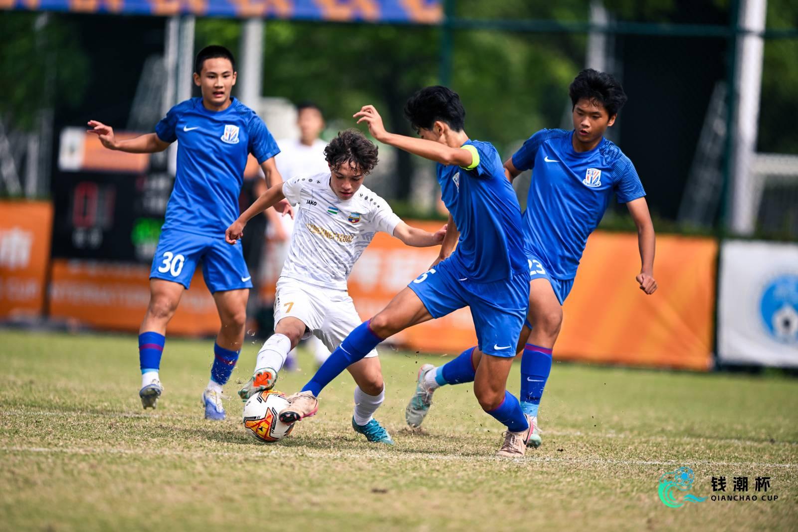 激烈的对抗, 申花U, 领先